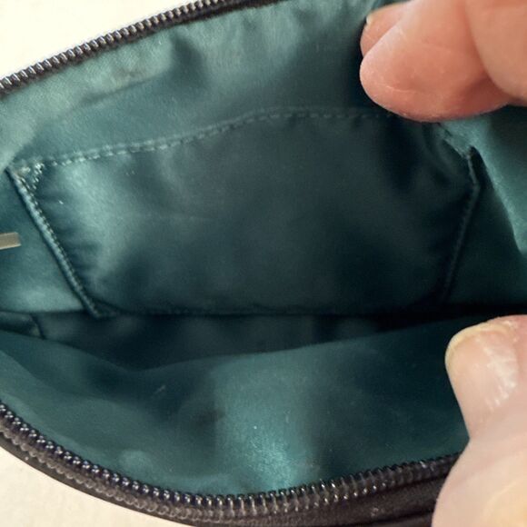 Coach Park Turnlock Black Pebbled Leather Wristlet Wallet - Picture 4 of 10